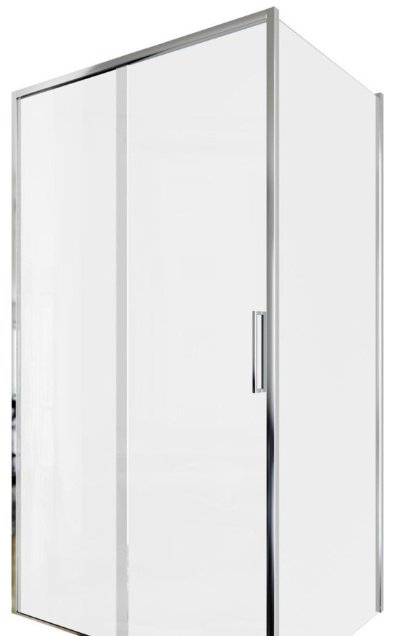 Душевое ограждение KABINKA.KZ двухстенное AE65-110x90-CT, 1100х1900 мм