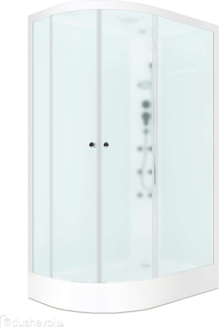 Душевая кабина KABINKA.KZ Delight Slim (128 R), 218х120 см, низкий поддон купить,NaN