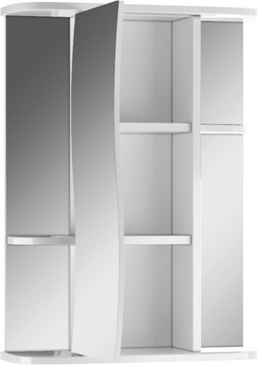 Шкаф навесной Домино Волна 2 DA1040HZ, 60x15x70 см, белый купить,NaN