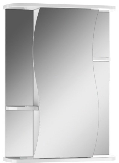 Шкаф навесной Домино Волна 2 DA1040HZ, 60x15x70 см, белый купить,NaN