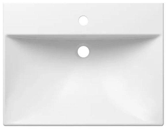 Раковина Lavinia Boho 21520888, Комплект 2 в 1 Lavinia Boho Bathroom Sink (состоит из 33311012, 182129000), цвет хром накладная прямоугольная 60х46 см, фарфор