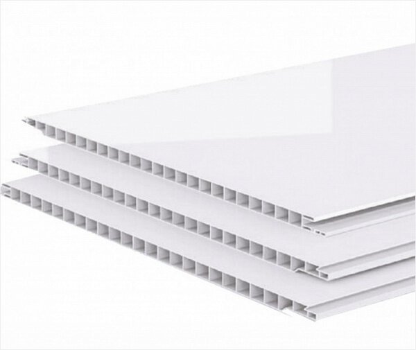 Панель ПВХ Белая глянцевая 3000*250*9 Stella Light (10)