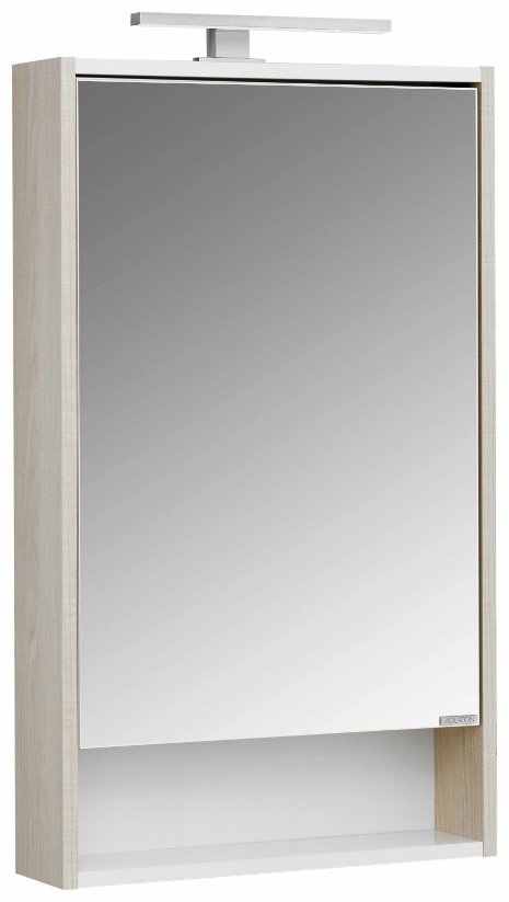 Шкаф навесной AQUATON Рико, 50x13.5x86 см, бежевый купить,NaN