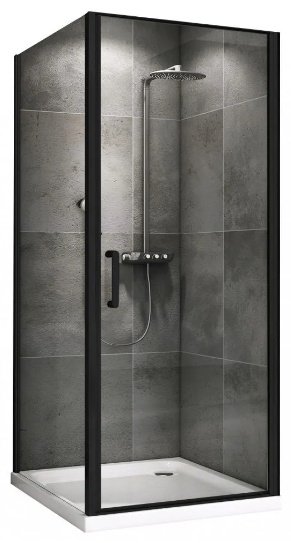 Душевое ограждение Abber двухстенное AG04100B-S90B, 900х1950 мм купить,NaN
