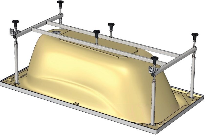 Ванна KABINKA.KZ LUX FULL Standard 170x70 см, акрил купить,128710