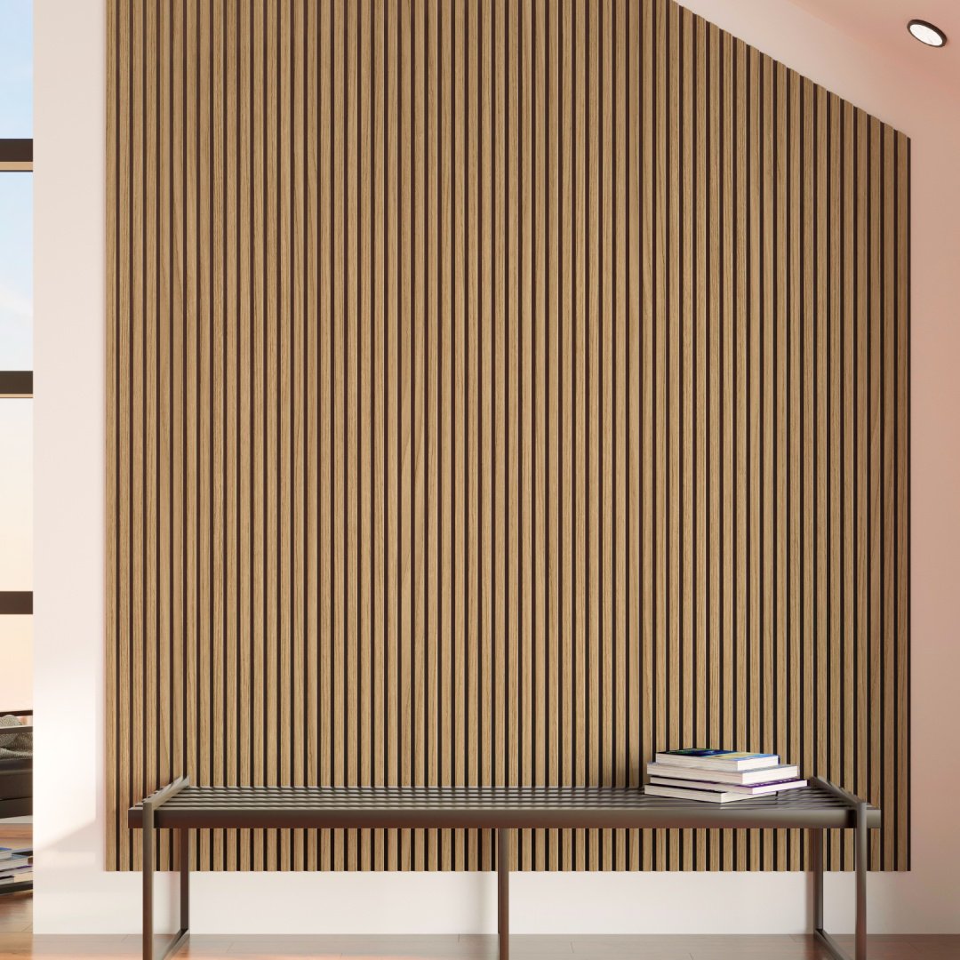 Акустическая реечная панель Comfort Standard для стен МДФ 2780х600х9 мм