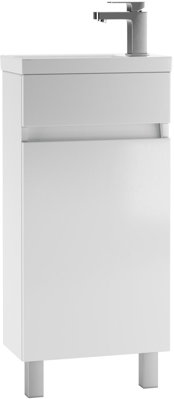 Комплект для ванной KABINKA.KZ Адай (шкаф, тумба под раковину, раковина) белый