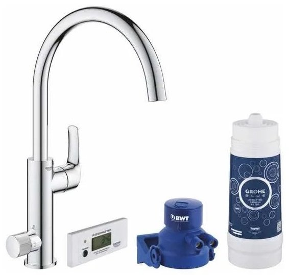 Смеситель для кухни (мойки) Grohe Blue Pure Eurosmart, однозахватный