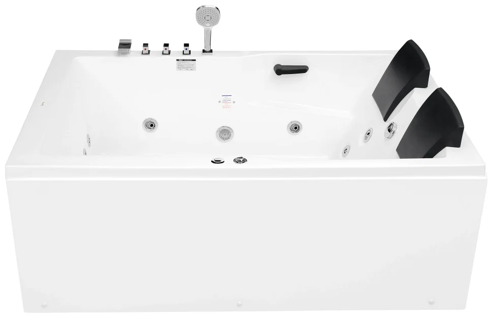 Ванна Gemy G9061 B L 181.5х121.5х70см белый