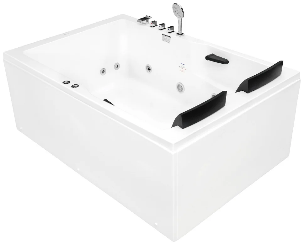 Ванна Gemy G9061 B L 181.5х121.5х70см белый