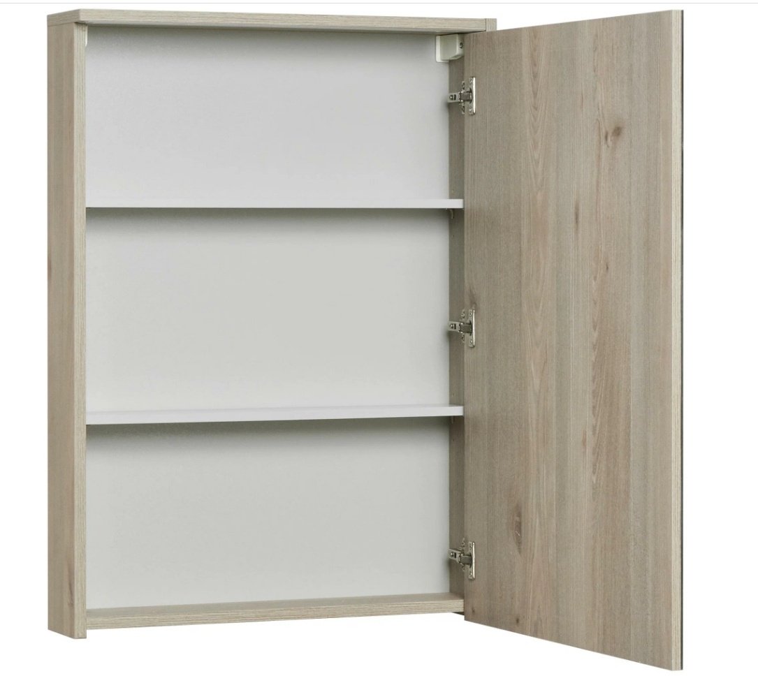 Шкаф навесной Акватон Стоун, 60x15x83.3 см, бежевый купить,NaN