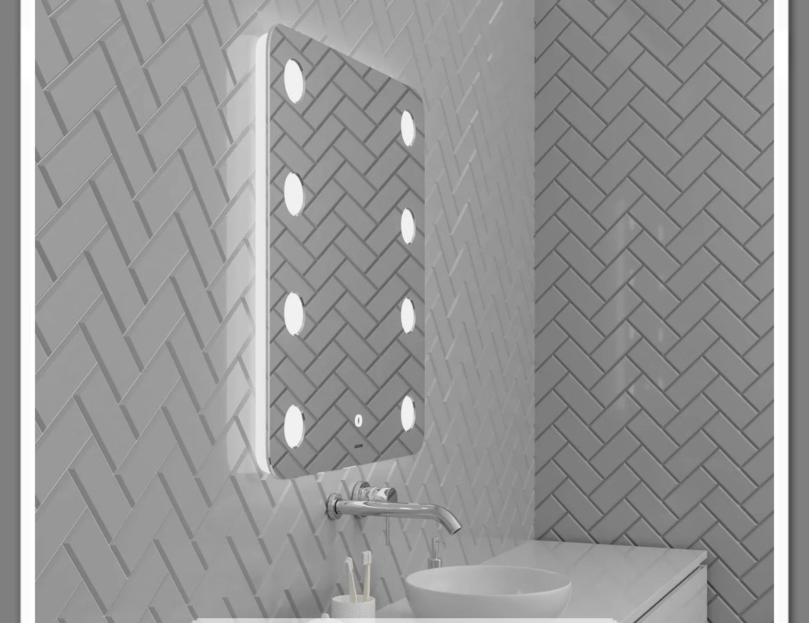 Зеркало настенное Grossman 70x80 см купить,NaN
