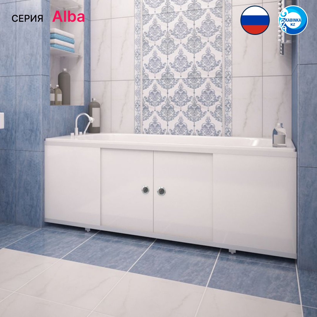 Ванна KABINKA.KZ Alba 170x70 см, акрил