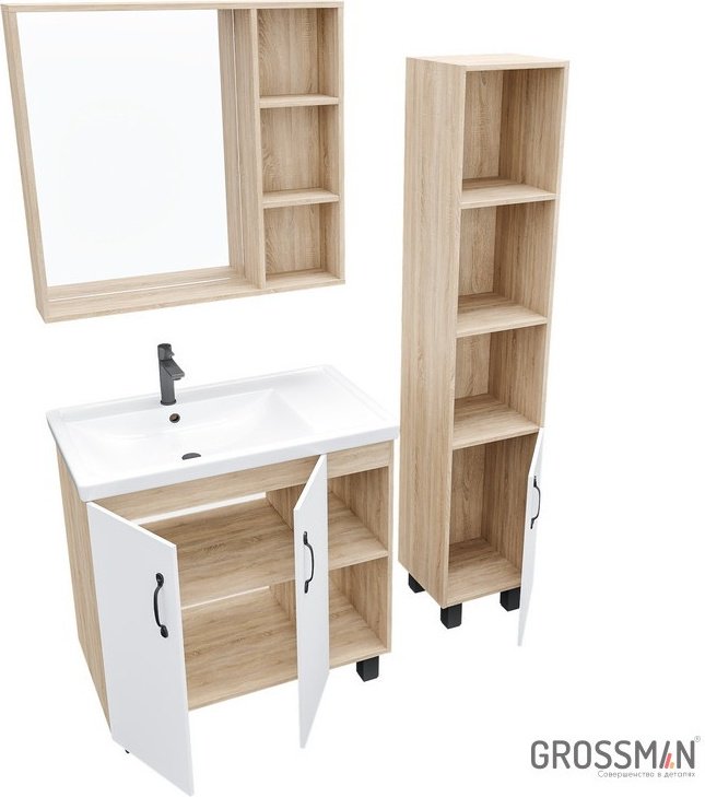 Зеркало настенное Grossman 80x75 см купить,63700