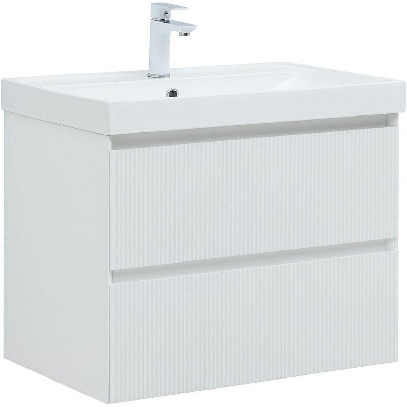 Тумба с раковиной KABINKA.KZ Flash 70 337155, 68.8x52x45.2 см, белый - ForteMarket Тумба с раковиной KABINKA.KZ Flash 70 337155, 68.8x52x45.2 см, белый купить,NaN
