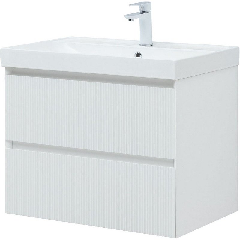 Тумба с раковиной KABINKA.KZ Flash 70 337155, 68.8x52x45.2 см, белый - ForteMarket Тумба с раковиной KABINKA.KZ Flash 70 337155, 68.8x52x45.2 см, белый купить,NaN