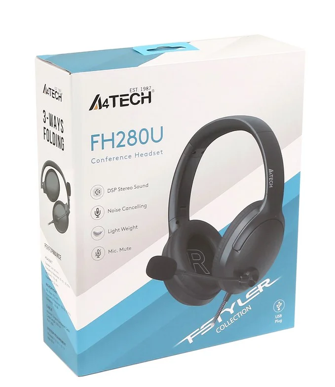 Наушники A4Tech Fstyler FH280U Black