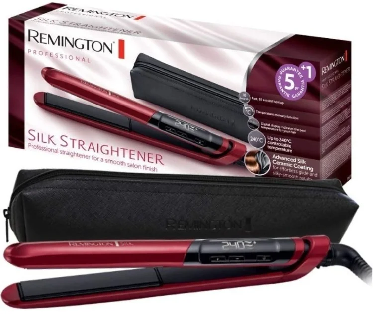 Выпрямитель Remington S9600 красно- черный купить,0