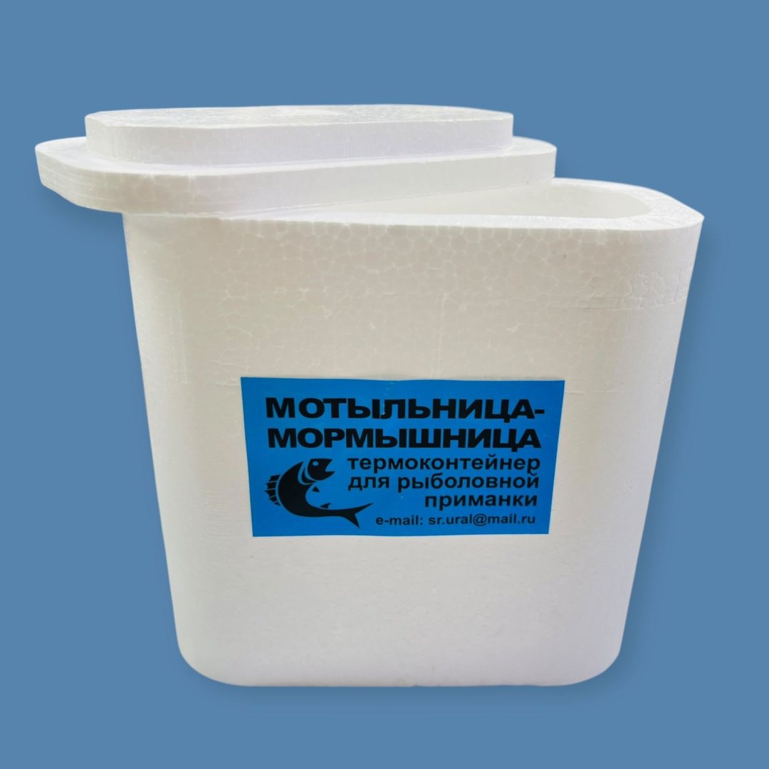Мотыльница TAIFUN Taifun Мотыльница-мормышница 0,5 литра, 130*70*130 мм белый