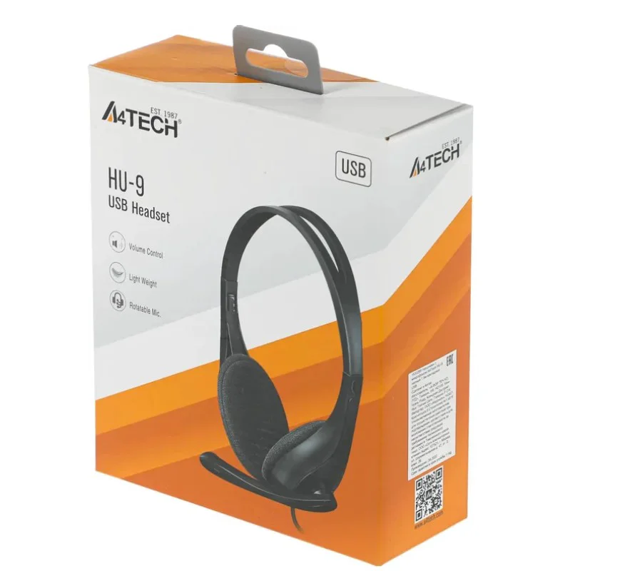 Наушники A4Tech HU-9 Black