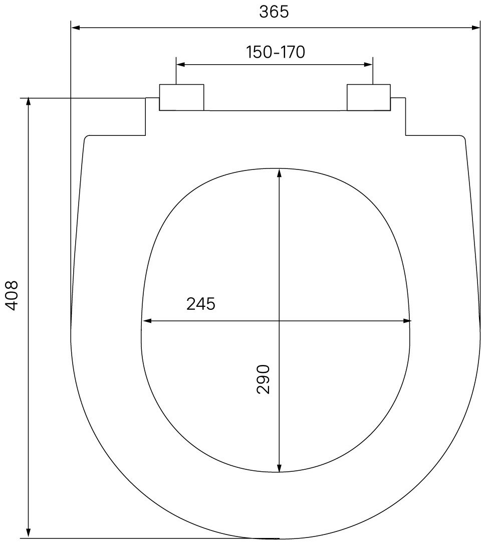 Сиденье IDDIS 142PPS0i31 369x360 мм