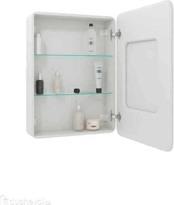 Шкаф зеркальный навесной KABINKA.KZ TA-CBled-EL5580R, 55x15x80 см, белый купить,NaN