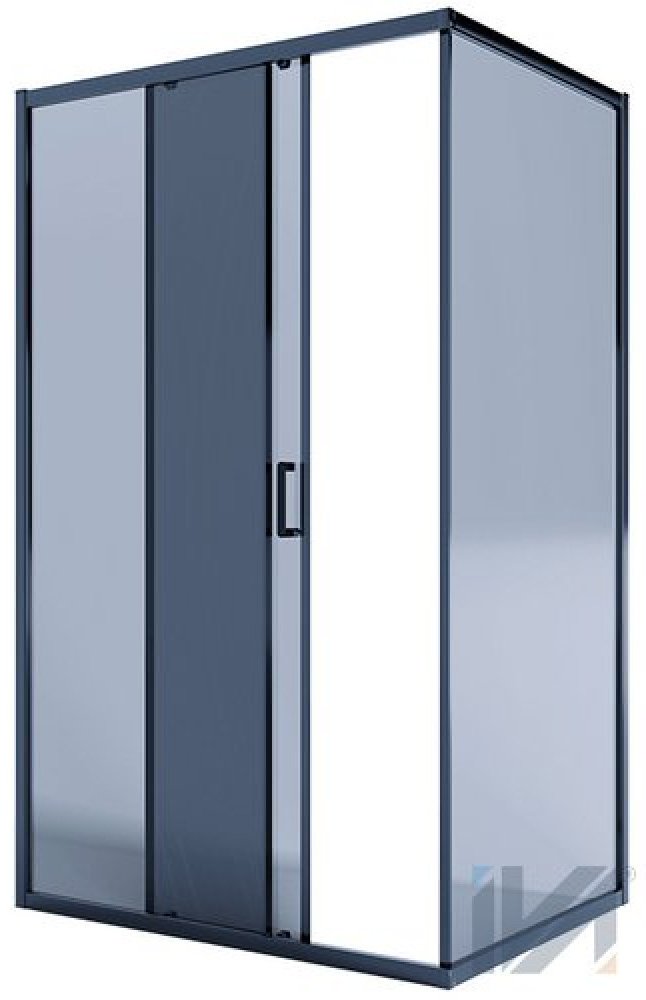 Душевое ограждение KABINKA.KZ двухстенное E4SB129T, 900х2000 мм купить,NaN