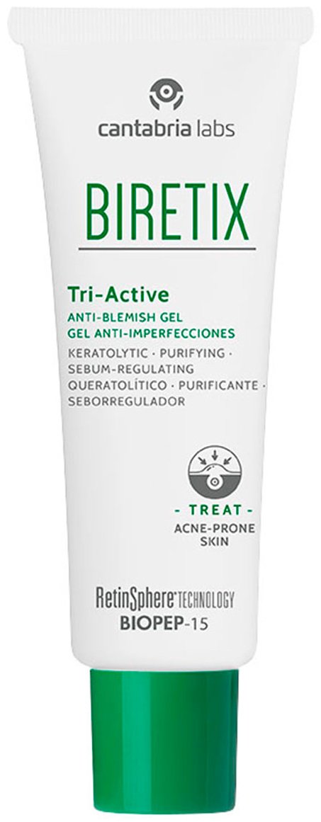 Cantabria Labs гель Biretix Tri-Active Anti-Blemish для лица 50 мл купить,NaN