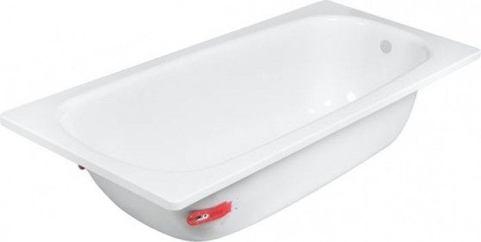 Ванна прямоугольная ANTIKA DV-13001 105x65 см, сталь