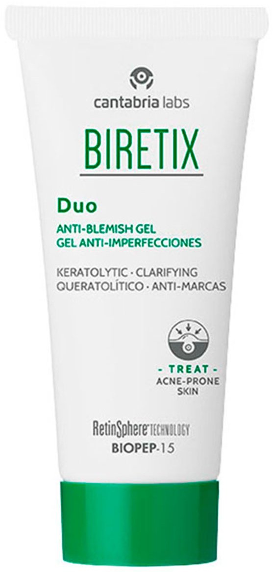 Cantabria Labs гель Biretix Duo Anti-Blemish Gel для лица 30 мл купить,NaN