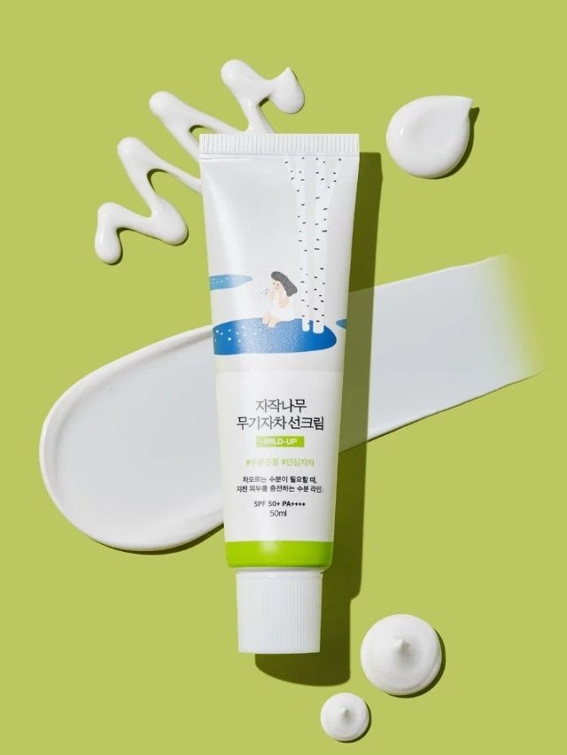 Round Lab крем Birch Juice Mild-Up SPF50 для лица 50 мл купить,NaN