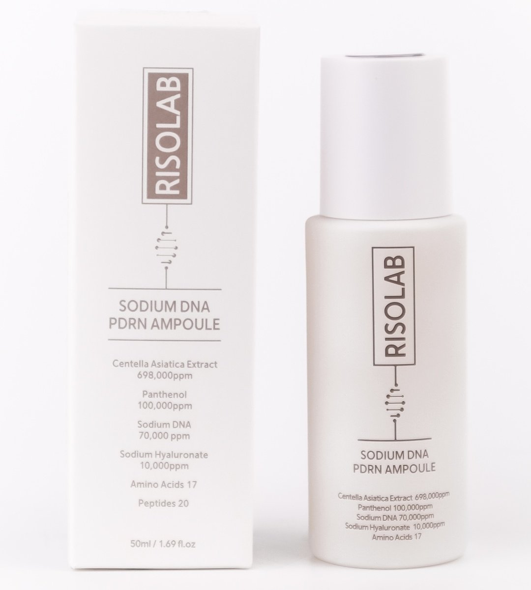 Risolab сыворотка Sodium Dna Pdrn Ampoule для лица 50 мл купить,NaN