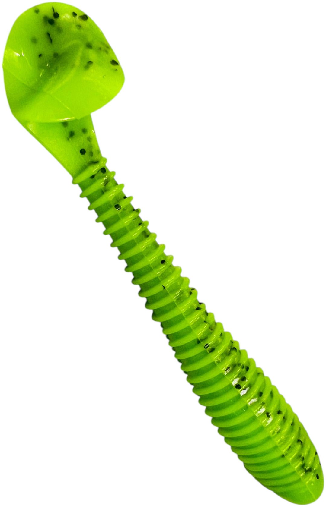 Мягкая приманка TAIFUN Taifun Виброхвост Catcher 3,55"/9 см Pepper Lime He 1 шт