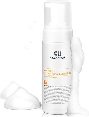 CU Skin Clean-Up AV Free пенка 150 мл купить,NaN