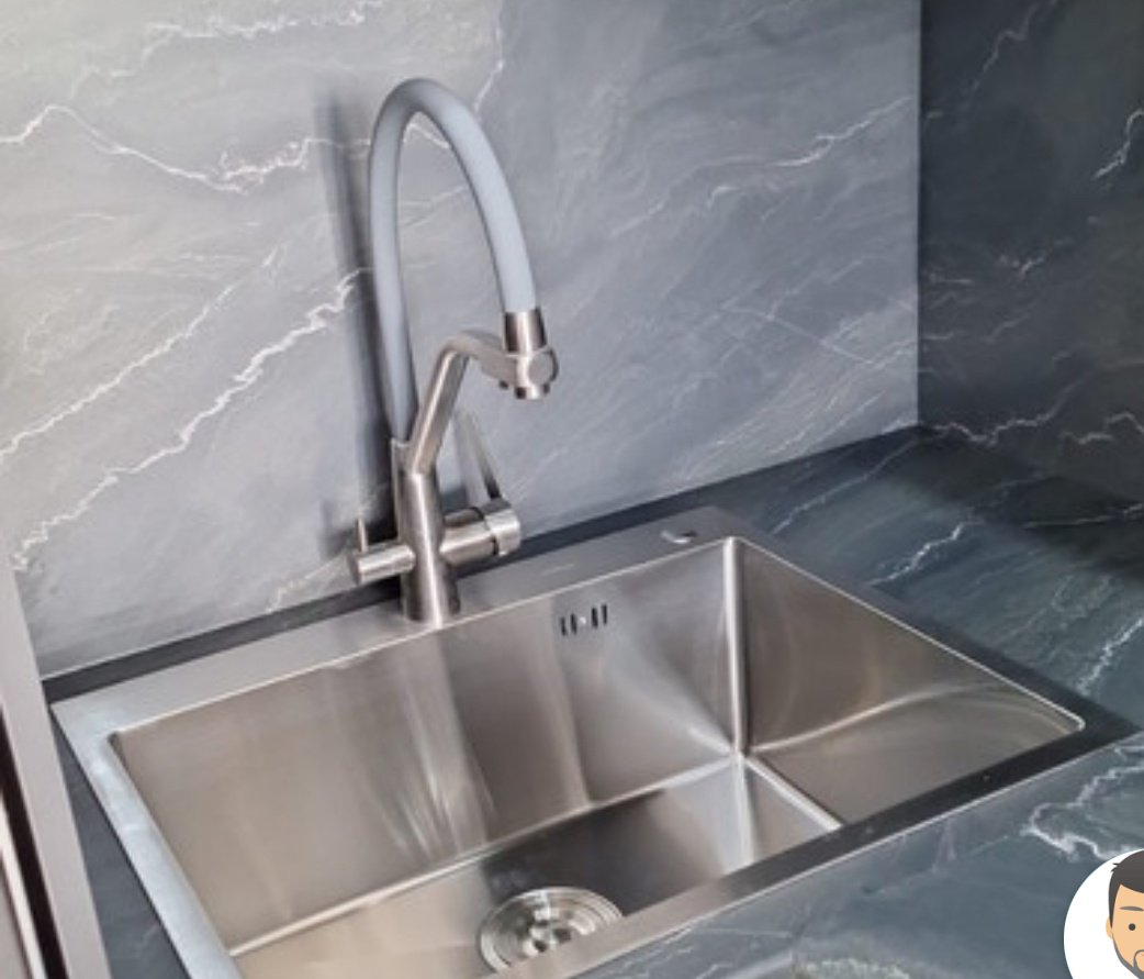 Кухонная мойка Diadonna DS6050 50х60х22 см, нержавеющая сталь, тон серебристый купить,61600