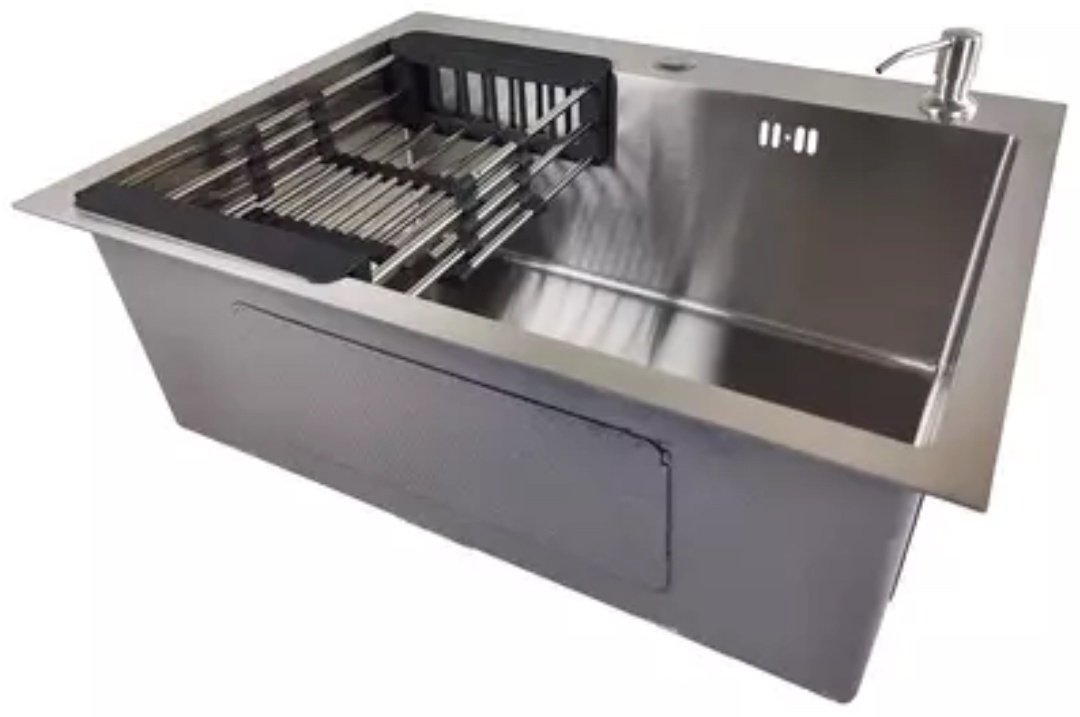 Кухонная мойка Diadonna DS6050 50х60х22 см, нержавеющая сталь, тон серебристый купить,61600