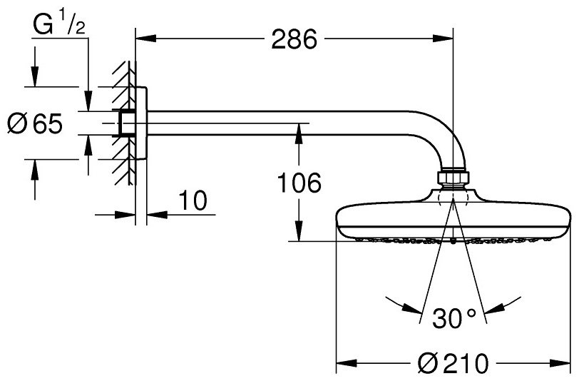 Grohe Tempesta 210 26412000 купить,115780