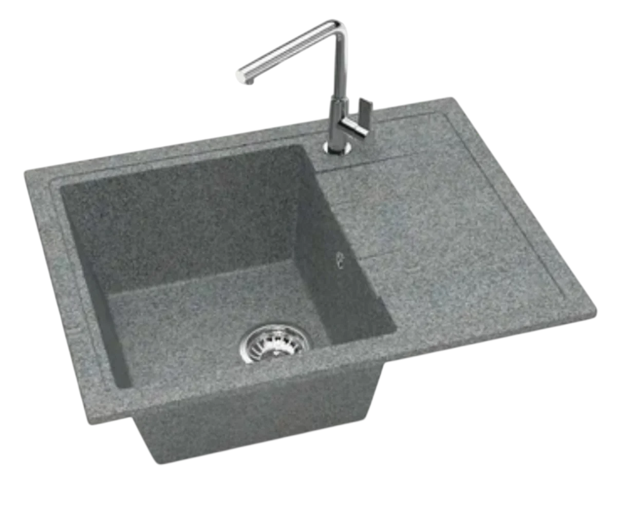 Мойка для кухни Marrbaxx 150/Q8 57.5х47х20см серый купить,48068