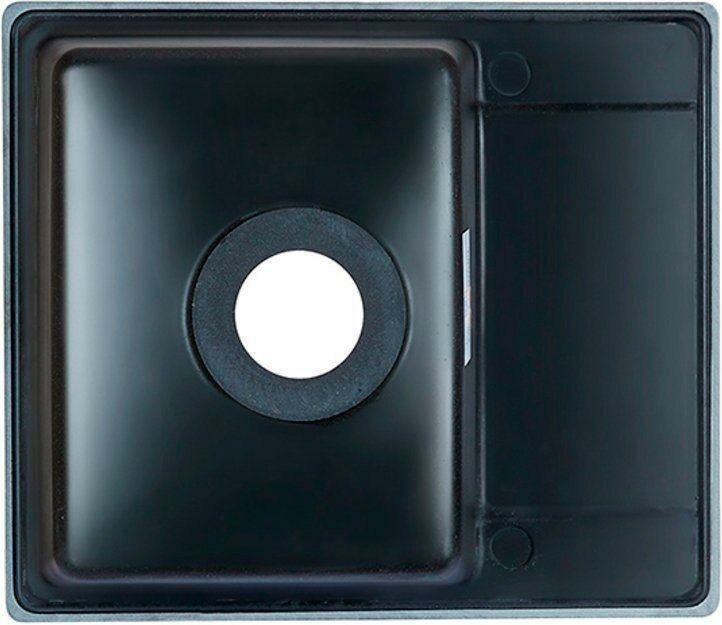 Кухонная мойка GRANULA 5803 58х50х20 см, кварцевый песок, тон черный купить,150200
