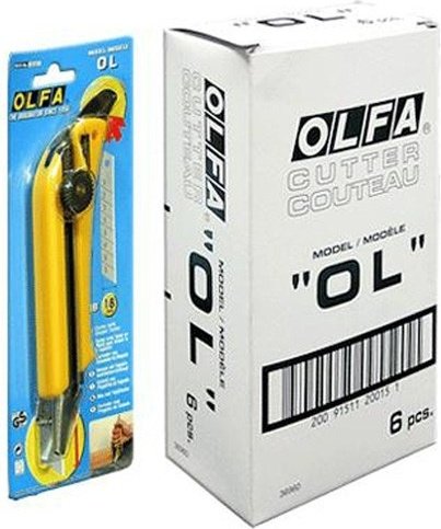 Канцелярский нож OLFA OL желтый купить,8590