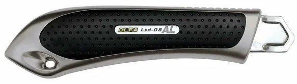 Канцелярский нож OLFA OL-LTD-AL-LFB серый