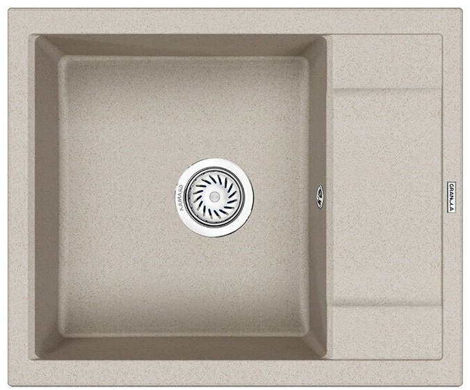 Кухонная мойка GRANULA 6002 60х50х20 см, кварцевый песок, тон пирит купить,245600