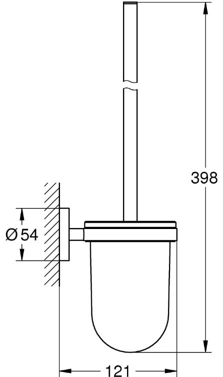 Grohe Essentials, металл, стекло