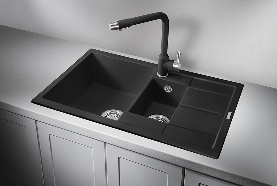 Кухонная мойка GRANULA 7802 78х50х20.5 см, кварцевый песок, тон турмалин купить,NaN