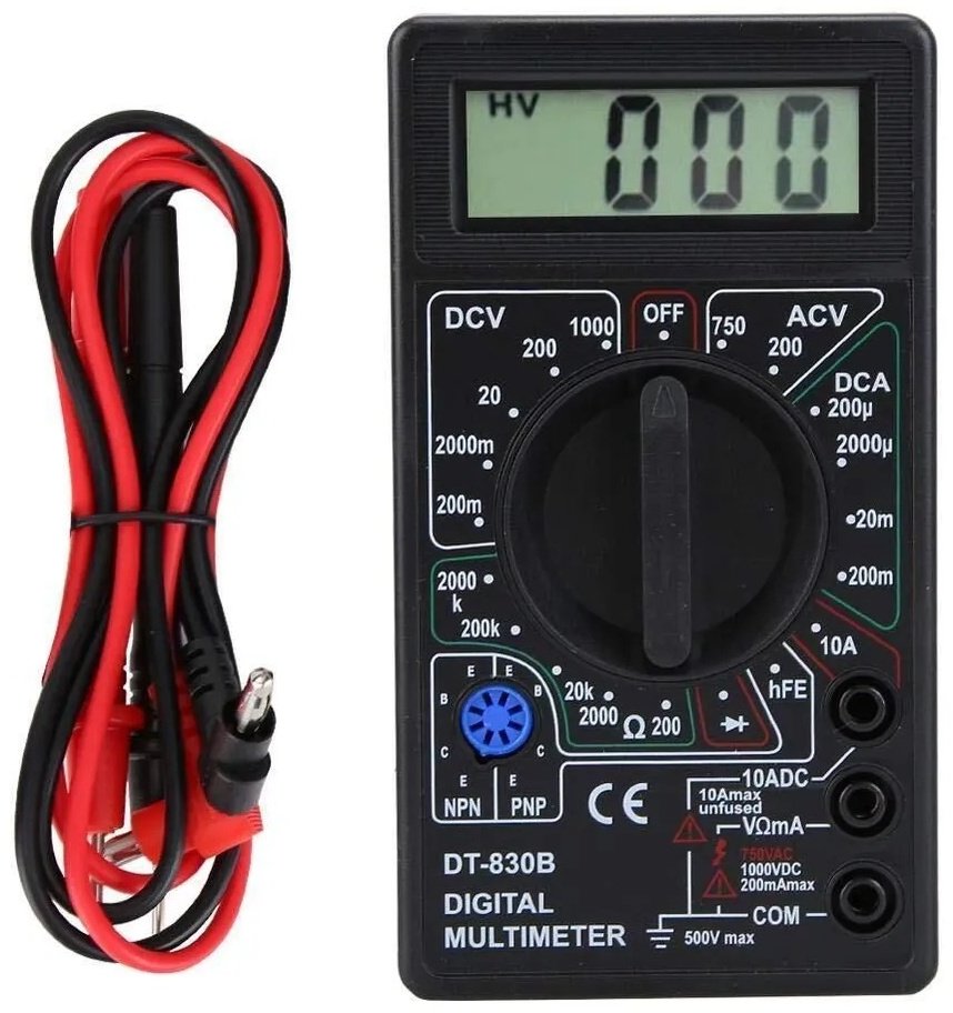 Ресанта мультиметр DT 830B, цифровой