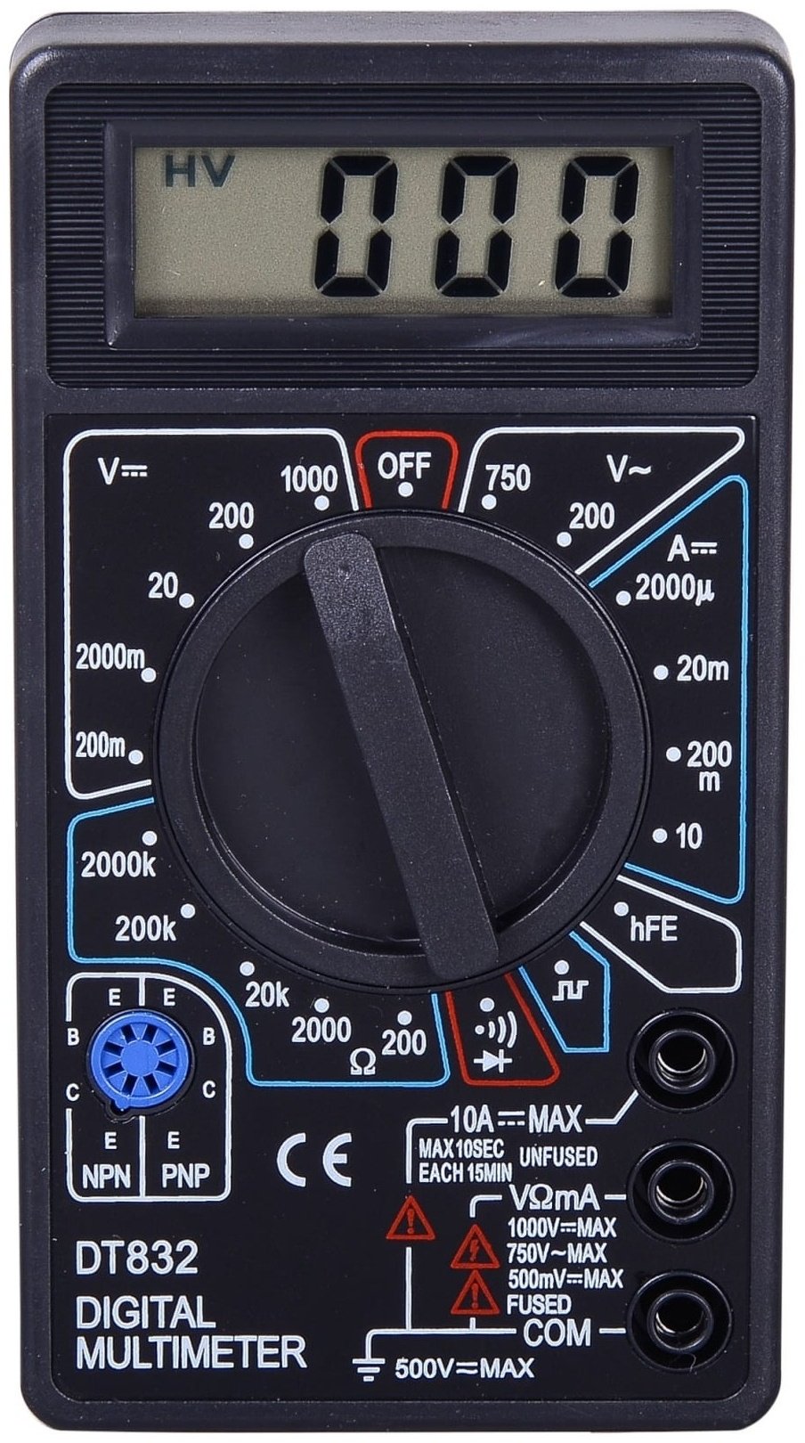ТЕК мультиметр DT 832, цифровой купить,2690