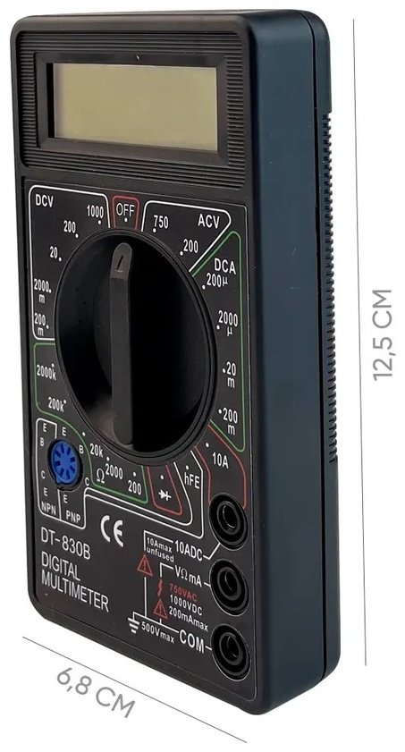 Ресанта мультиметр DT 830B, цифровой