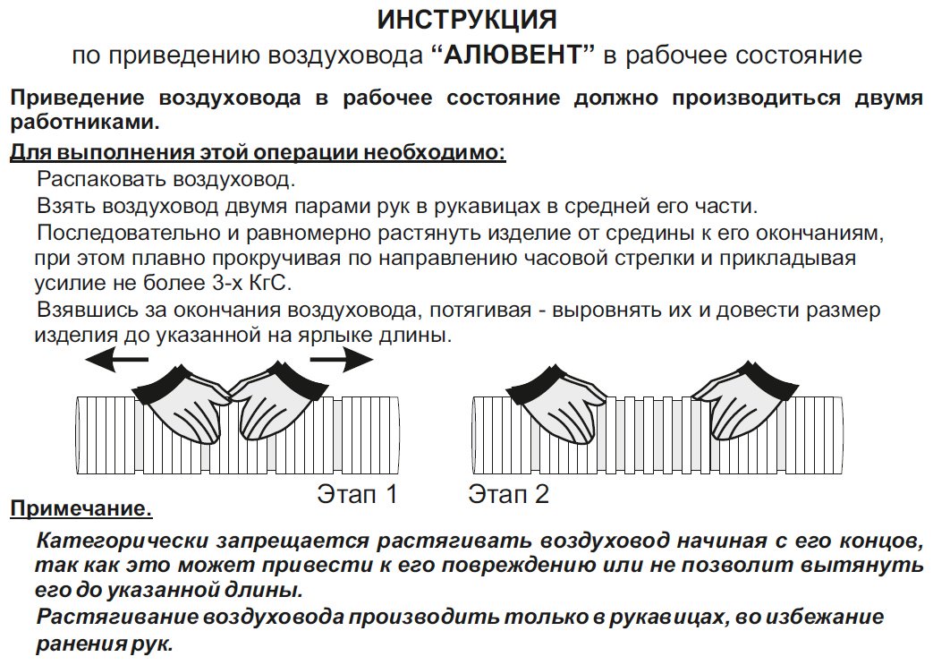 Воздуховод АЛЮВЕНТ 150 мм купить,10800