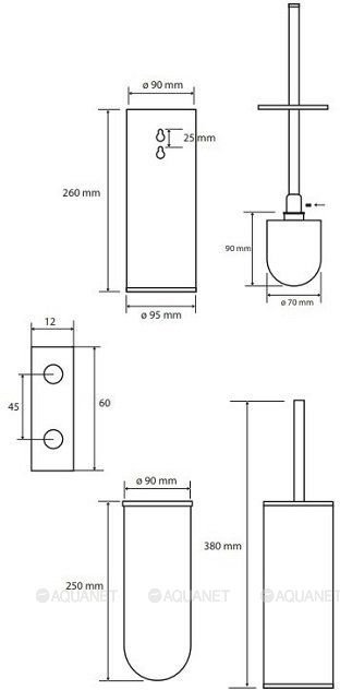 Bemeta 102313064 WHITE, латунь