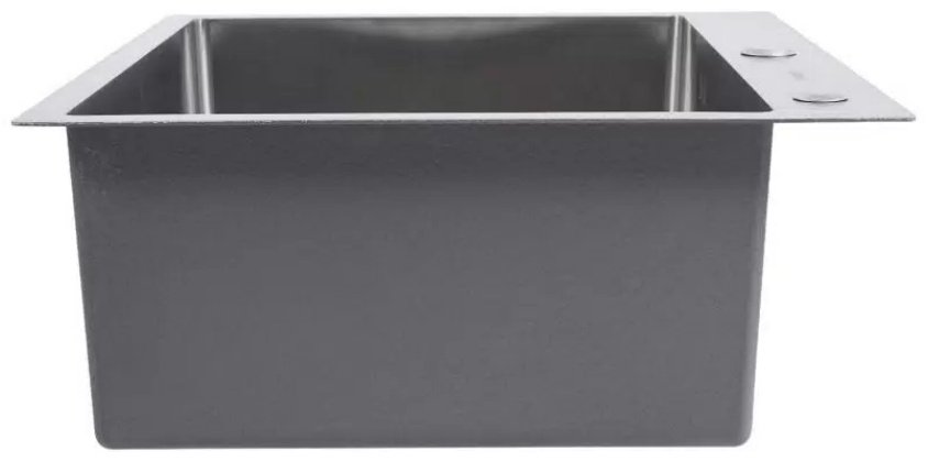 Кухонная мойка Diadonna DS5050 50х50х20 см, нержавеющая сталь, тон серебристый